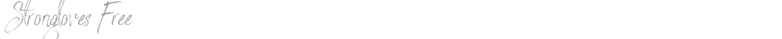 Strongloves font preview